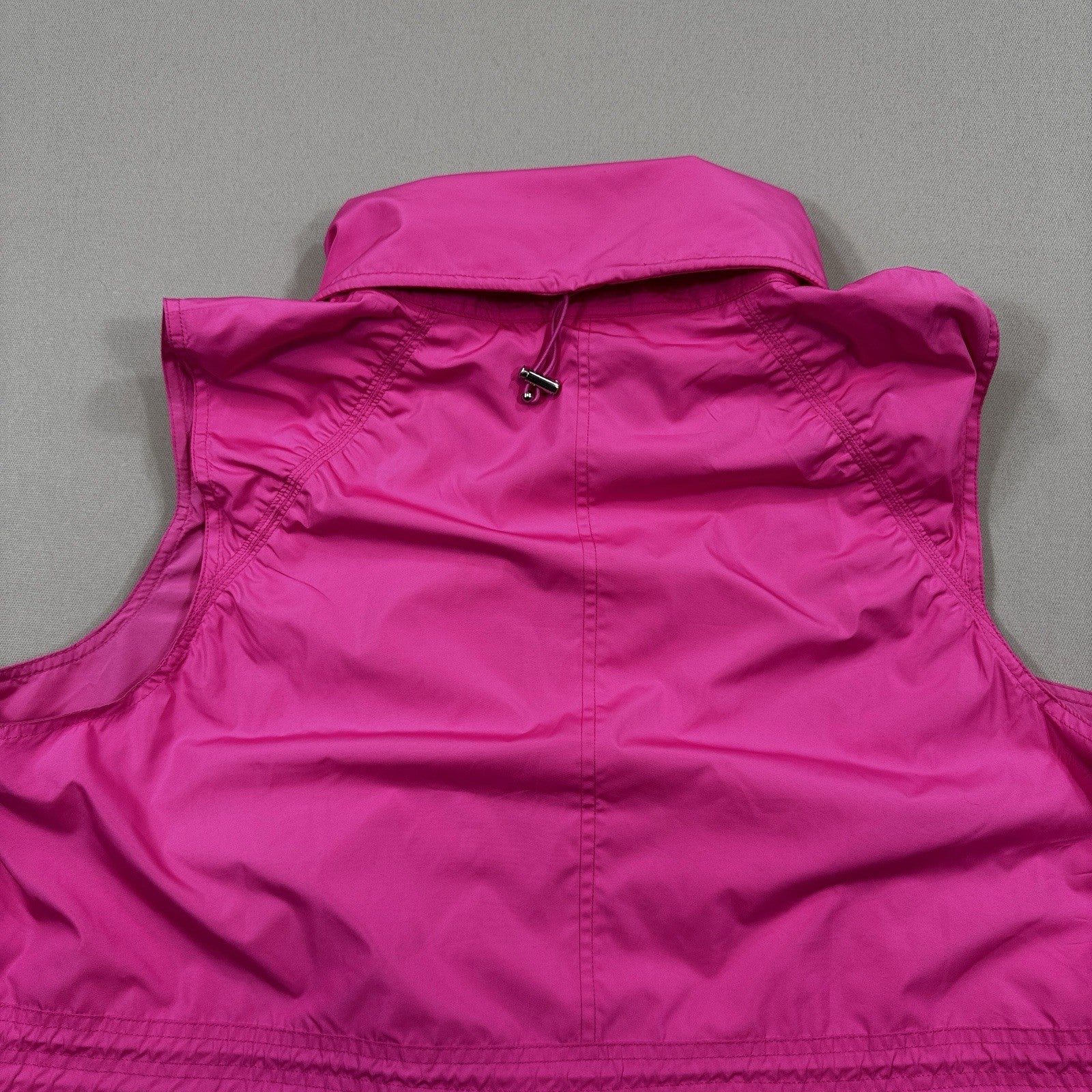 Lauren Ralph Lauren Womens 2XL Hot Pink Zip Up Vest Sleeveless Activerwear