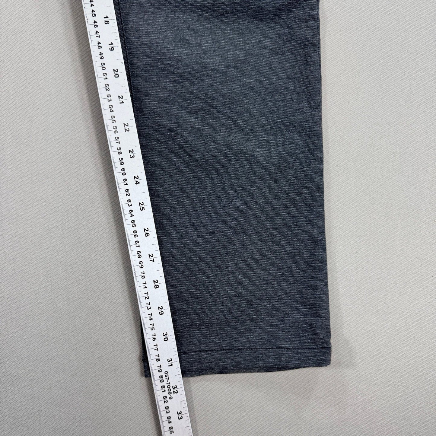 Lululemon Pants Mens 32 Gray Heather ABC Classic Fit Canvas LM5A91S