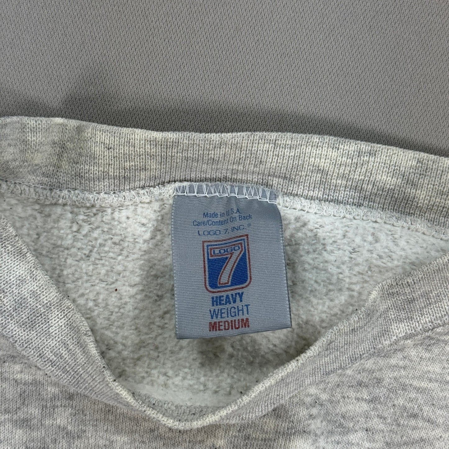 Vintage 90s Jacksonville Jaguars Sweatshirt Logo 7 mens Medium Gray Made In USA