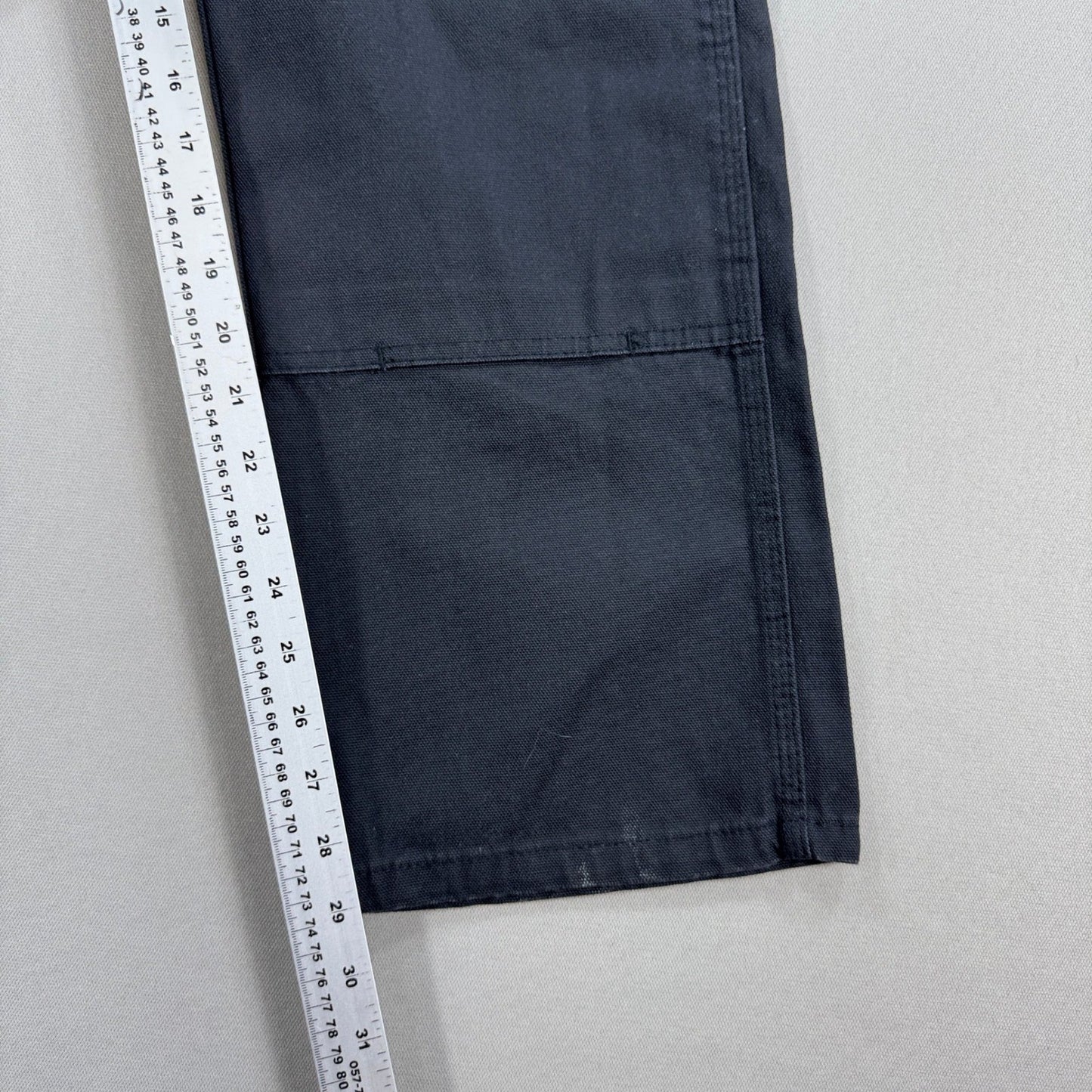 NWT Dickies Logger Pants Relaxed Fit Double Knee Men's 30x30 Black Straight Leg