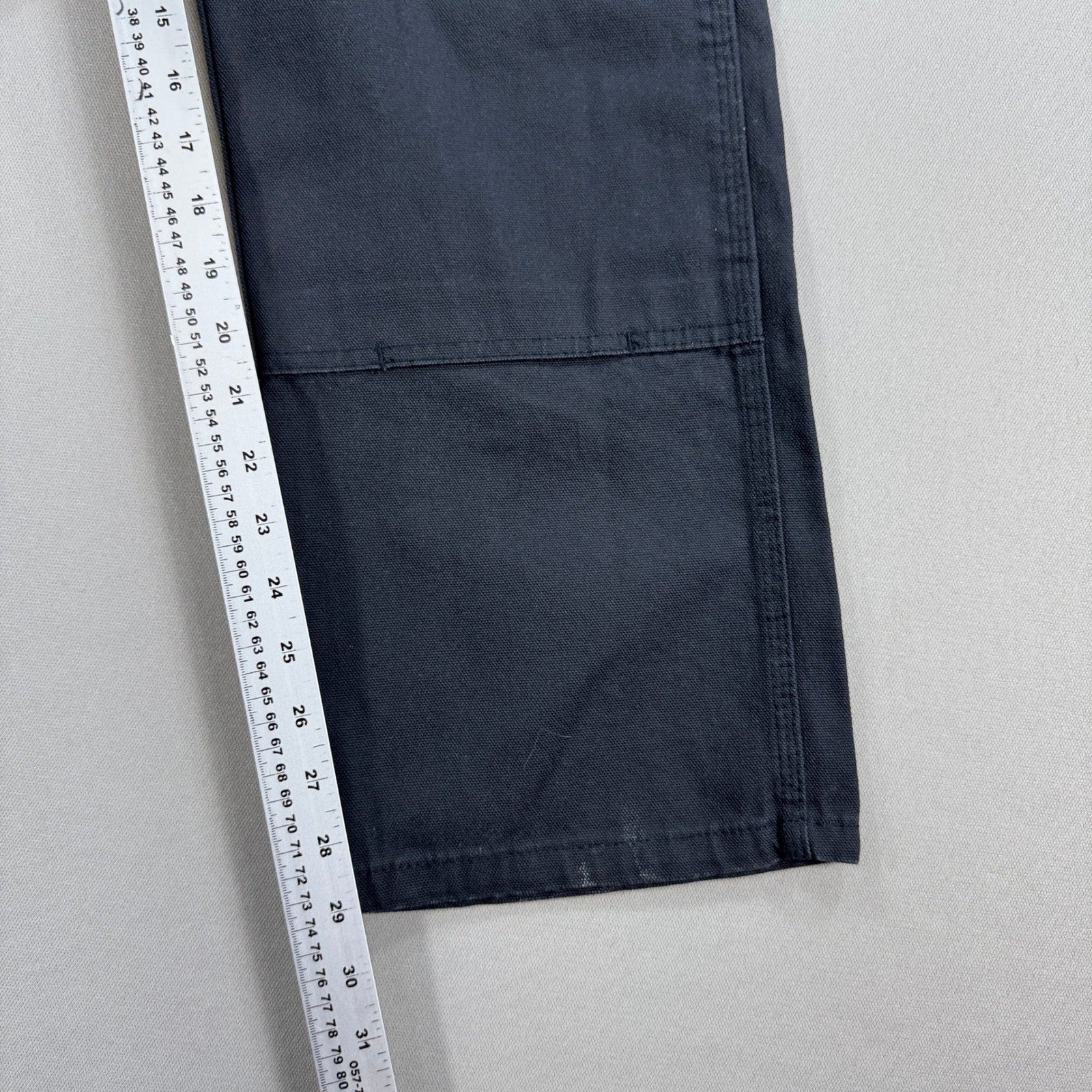 NWT Dickies Logger Pants Relaxed Fit Double Knee Men's 30x30 Black Straight Leg