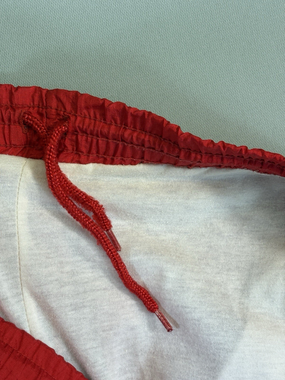 VTG 90s Starter San Francisco 49ers Red Track Pants mens XL Baggy Ankle Zip