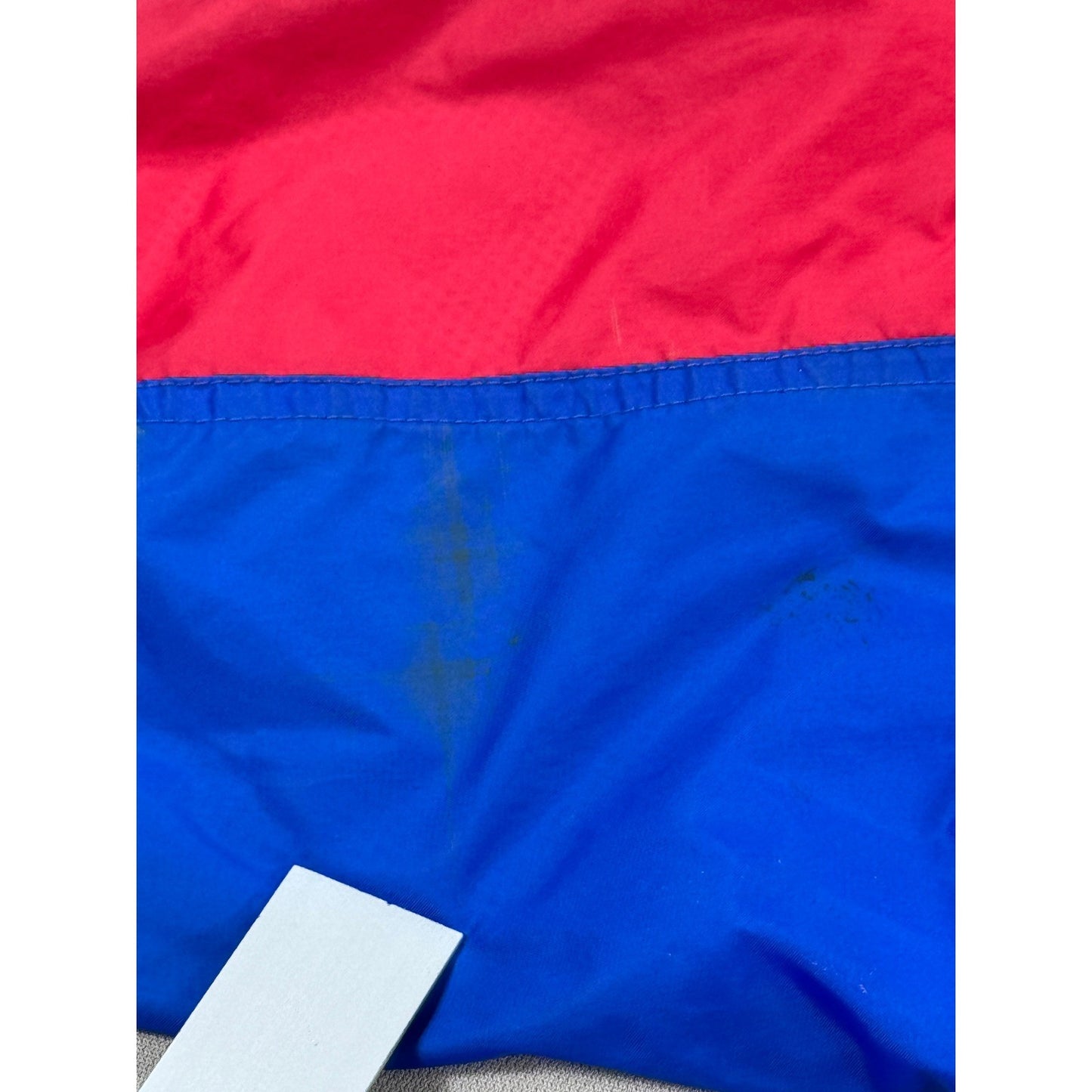 RARE Vintage Nike DB Bitter Warriors Windbreaker Jacket mens XL Blue Hooded