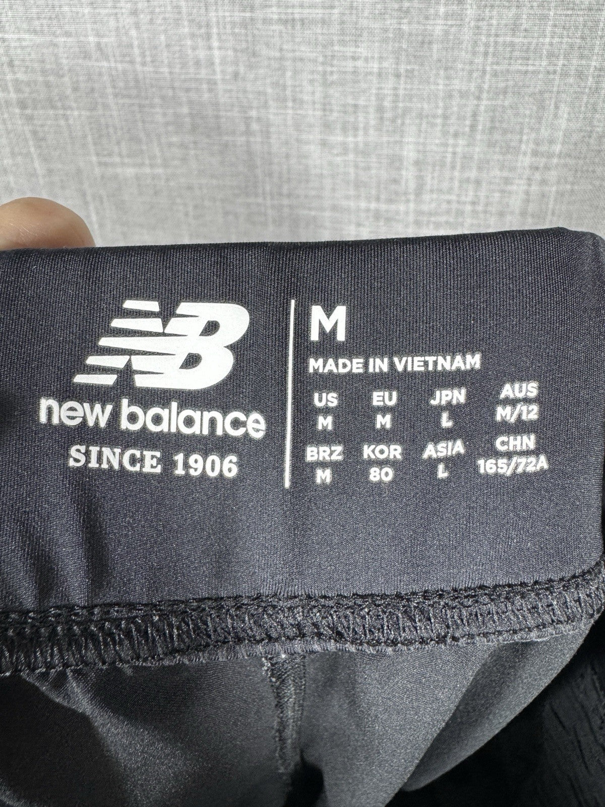 New Balance Mens Black NB Dry Tracksuit Track Pants Joggers Medium