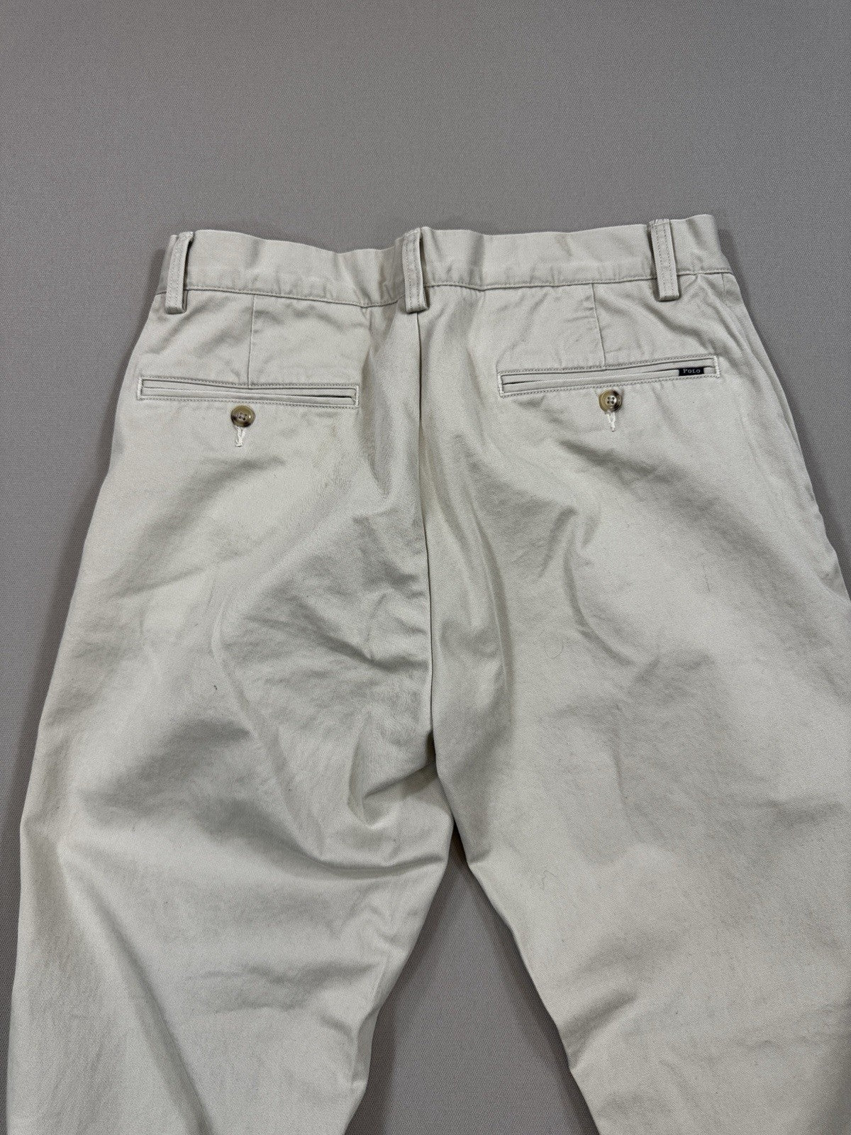 Lauren Ralph Lauren Classic Fit Pants Womens 31x30 Beige Chino Straight Leg