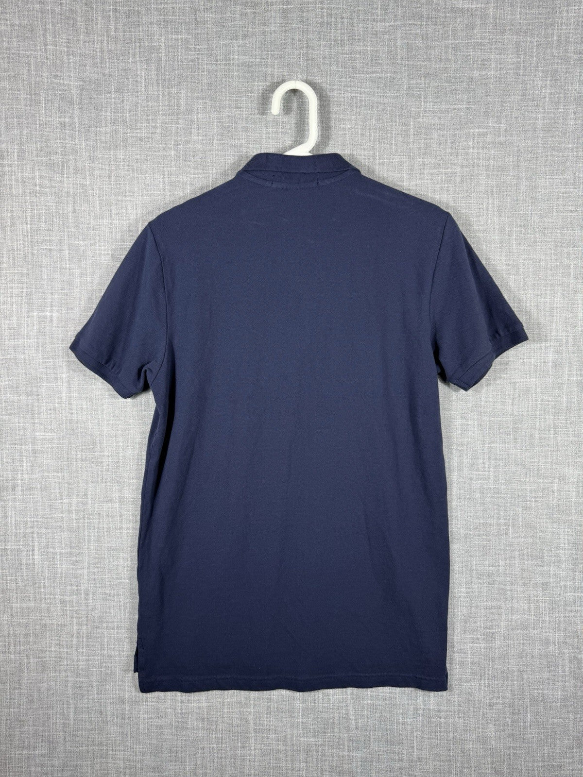 US Polo Assn Regular Fit Polo Shirt Blue Mens Medium 100% Cotton Short Sleeve