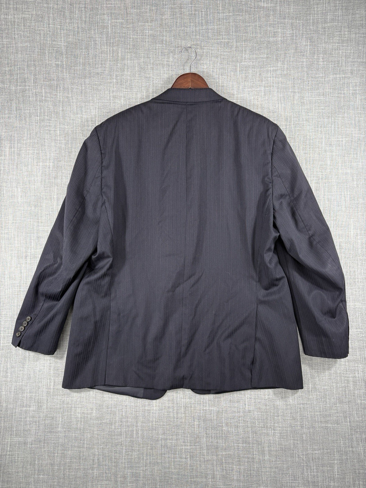 Ralph Lauren Suit Jacket Mens 46 Gray Luxury Formal Blazer Moores