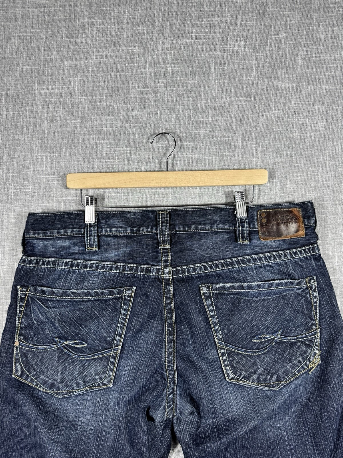 Silver Jeans 925 Series Gordie Blue Y2K Mens 38x34