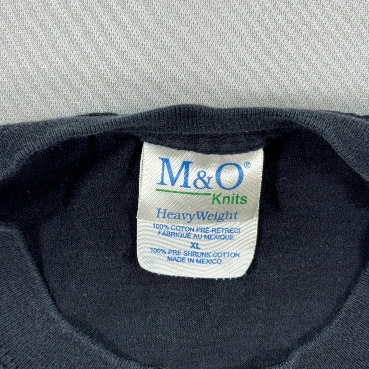 2003 The Hulk Movie Promo T-Shirt mens XL Black Heavyweight Cotton M&O Knits