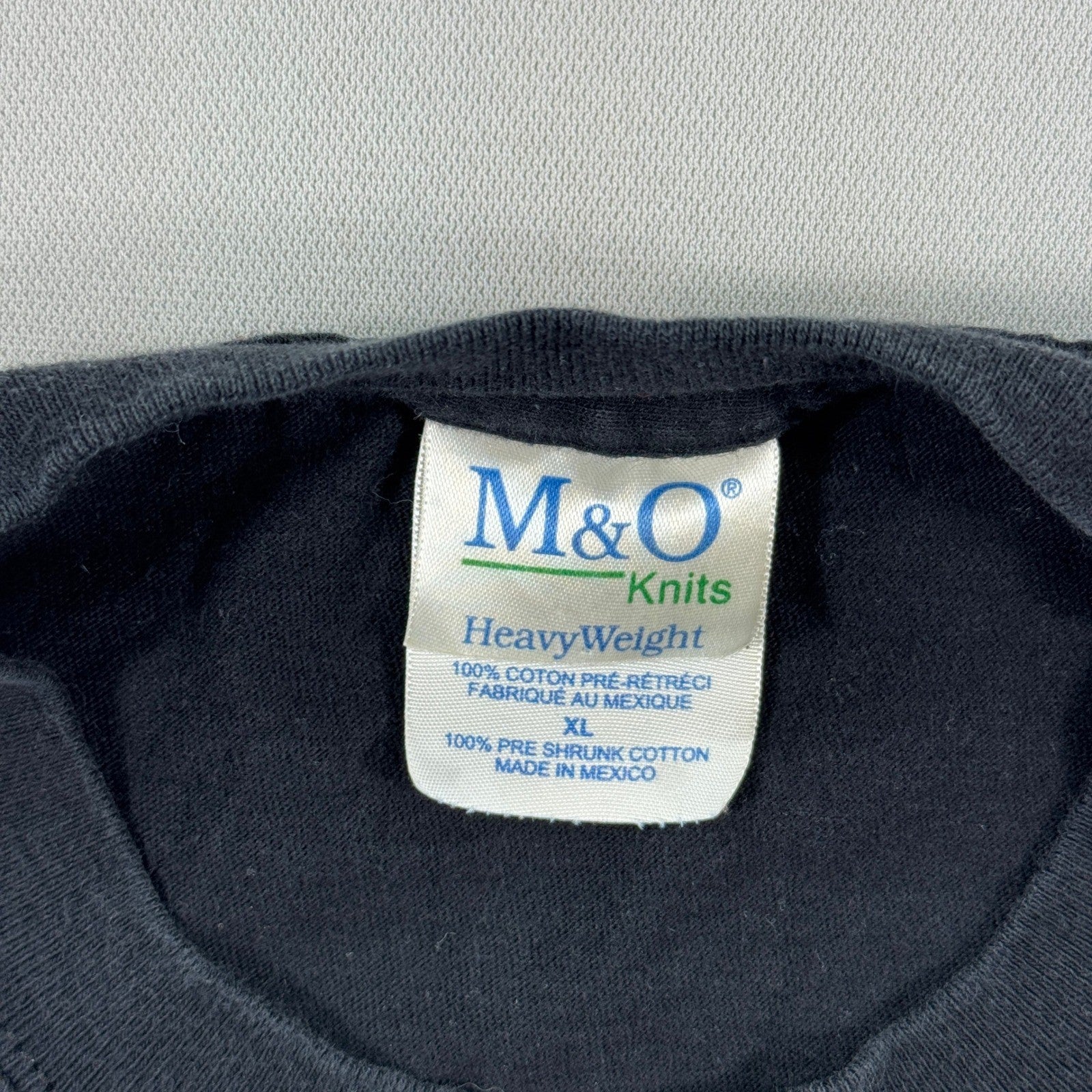 2003 The Hulk Movie Promo T-Shirt mens XL Black Heavyweight Cotton M&O Knits