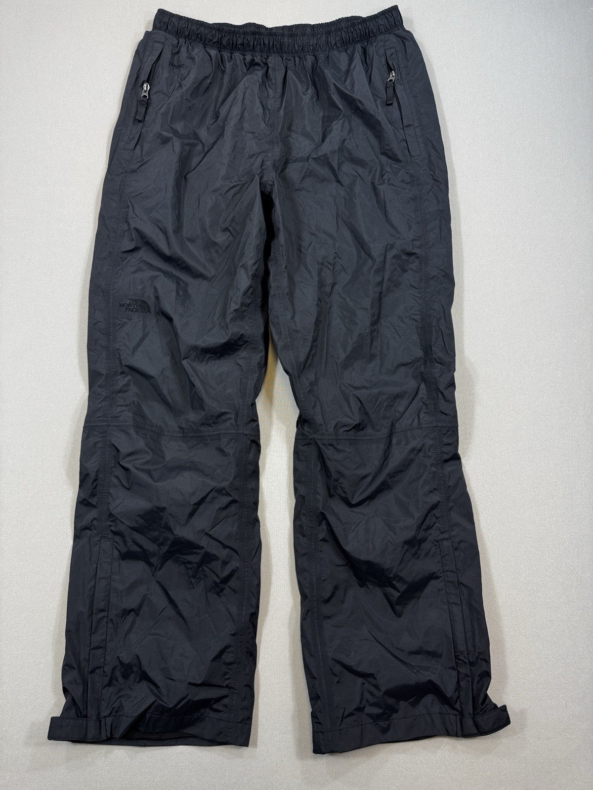 The North Face NSE Wind Track Pants Womens XL Black Trousers Loose Fit Windproof