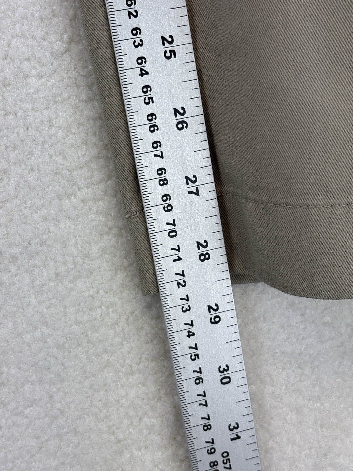 Brooks Brothers Chino Pants Mens 44x30 Beige Advantage Clark Fit NEW