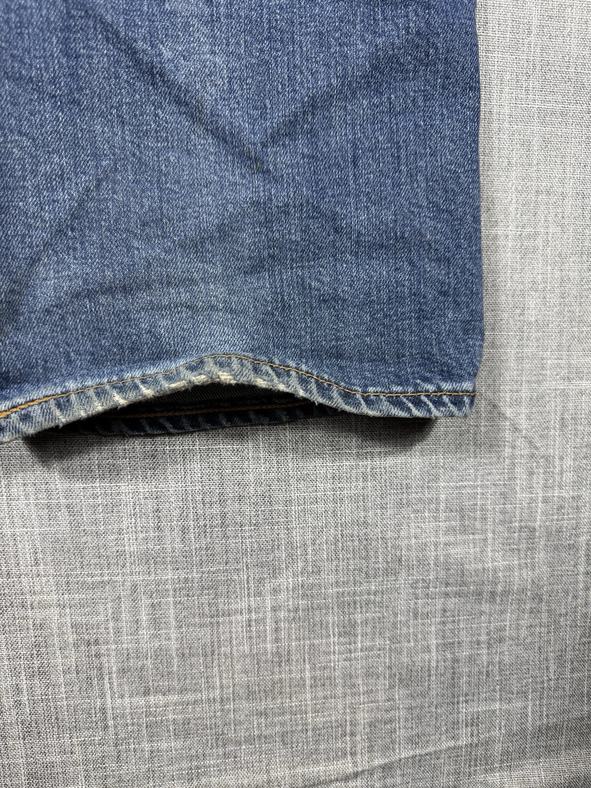 Levi Strauss 505 Straight Leg Loose Blue Jeans Mens 38x30