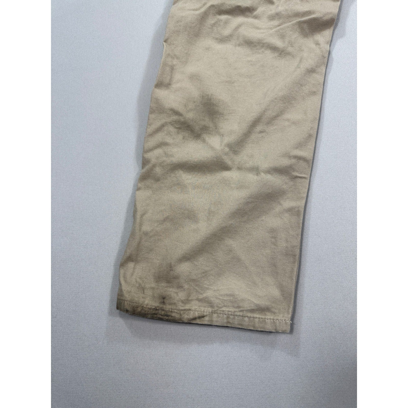 Carhartt Carpenter Pants Tan Workwear Utility Jeans mens 32x30 Beige Loose Fit