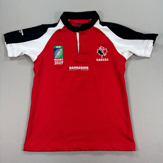 Barbarian Rugby Wear 2007 Canada World Cup Shirt mens Medium