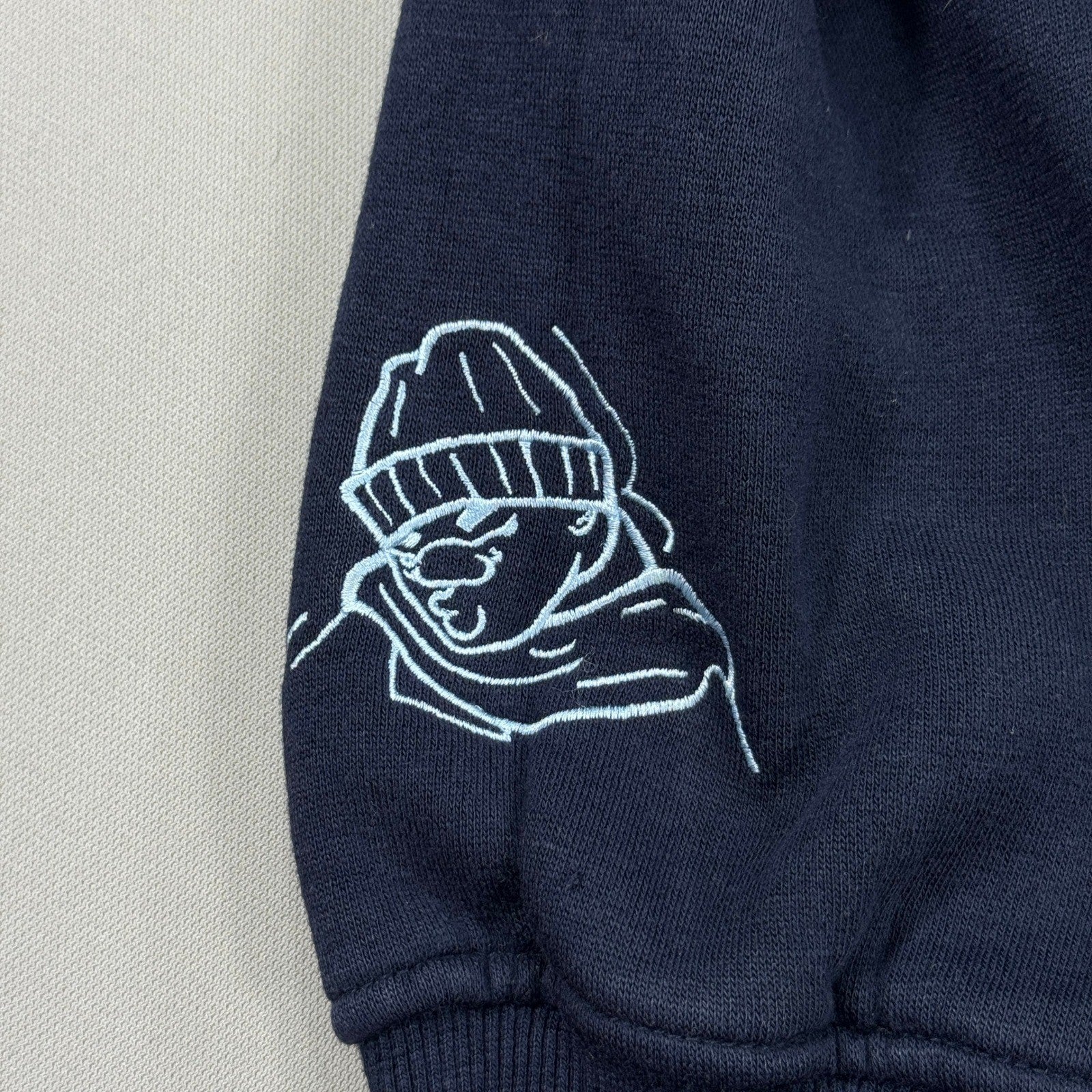 Vintage Y2K South Pole Hoodie Homies Graphitti Spray Paint mens Large Navy Blue