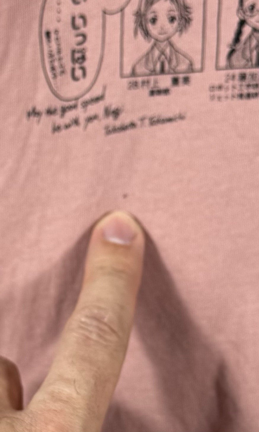 Uniqlo X Shonen Jump 60th Anniversary Negima Magister Negi Magi Manga T-Shirt M