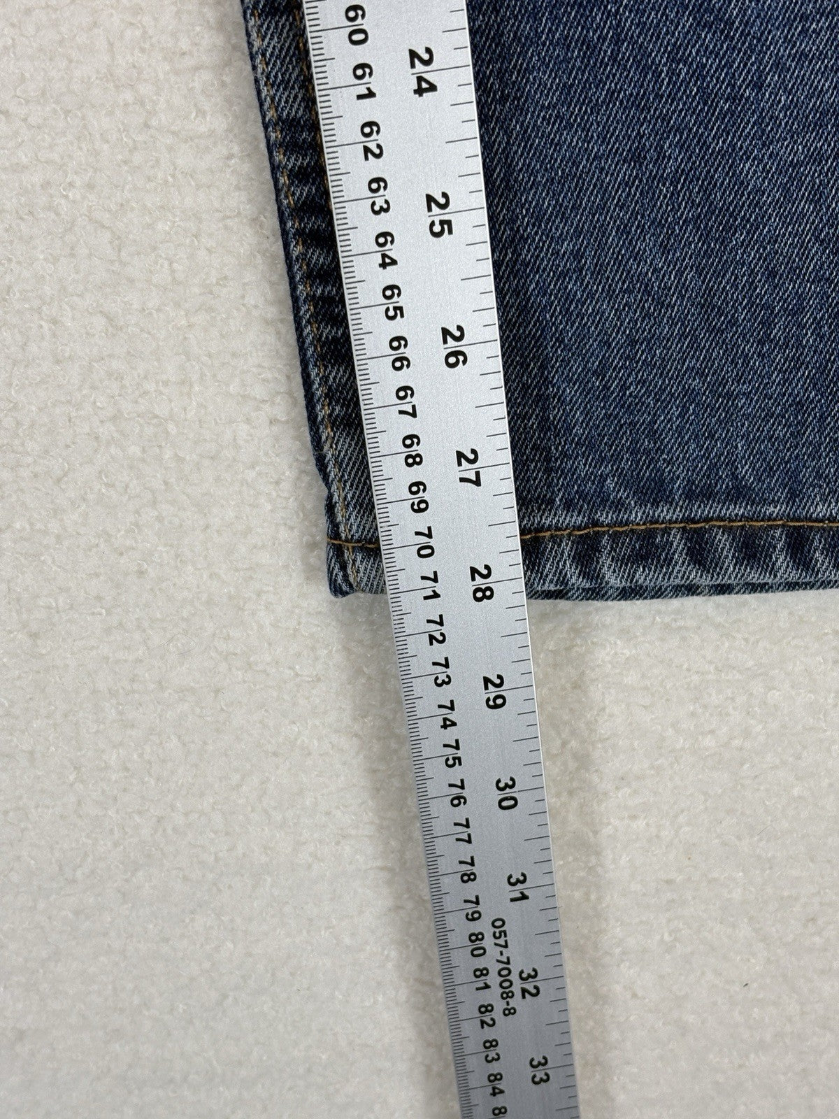 Levi's 516 Slim Straight Jeans Mens 34x30 Medium Wash NEW