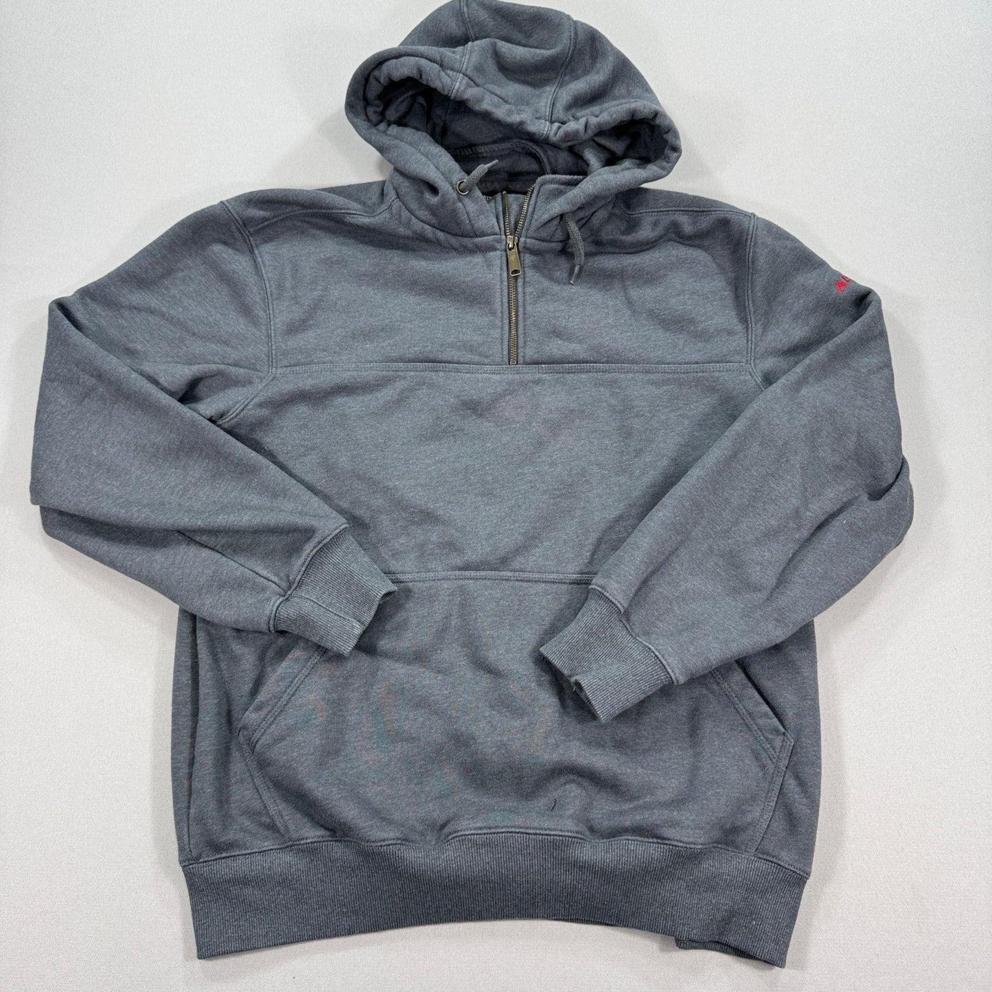 Carhartt Rain Defender Hoodie Loose Fit Quarter Zip Fleece Lined mens L ts0617