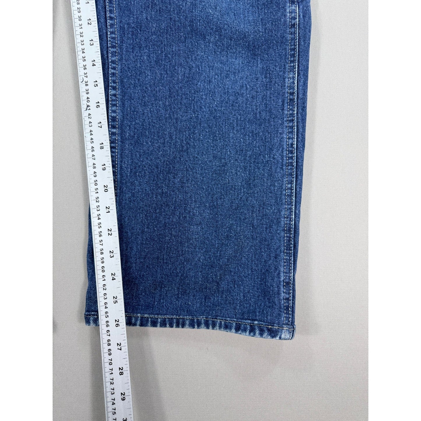 Vintage Nautica Carpenter Cargo Jeans 33x32 Loose Baggy Skater Y2K Blue