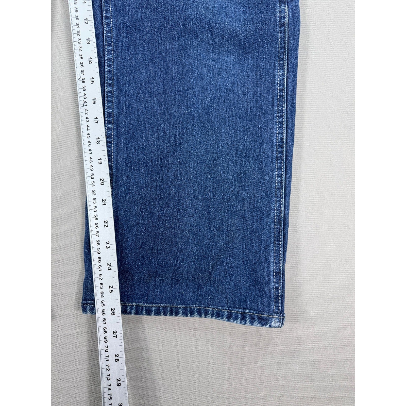 Vintage Nautica Carpenter Cargo Jeans 33x32 Loose Baggy Skater Y2K Blue