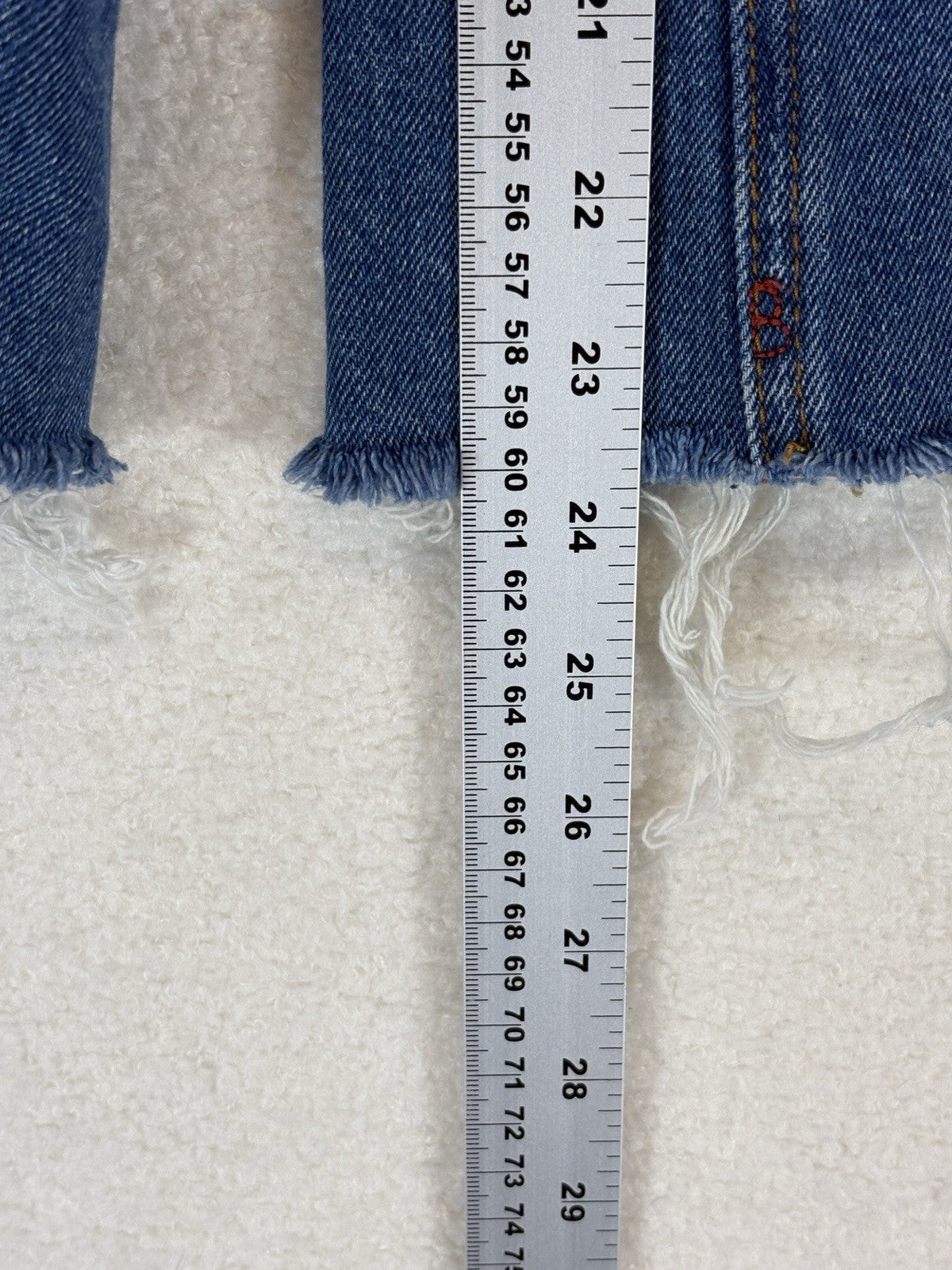 Scotch & Soda Wide Leg High Rise Jeans Womens 25x30 Blue Denim Medium Wash