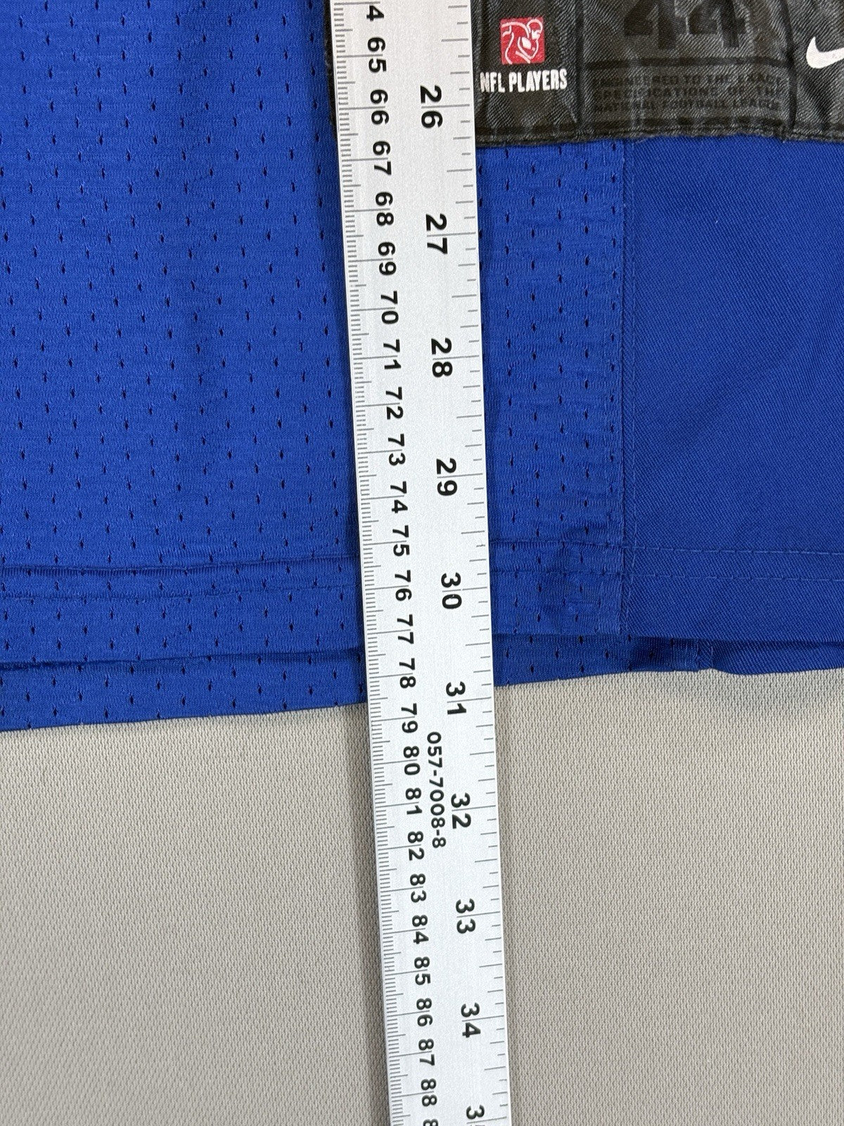 Nike On Field NFL Football Andrew Luck Indianapolis Colts Blue Jersey mens 44