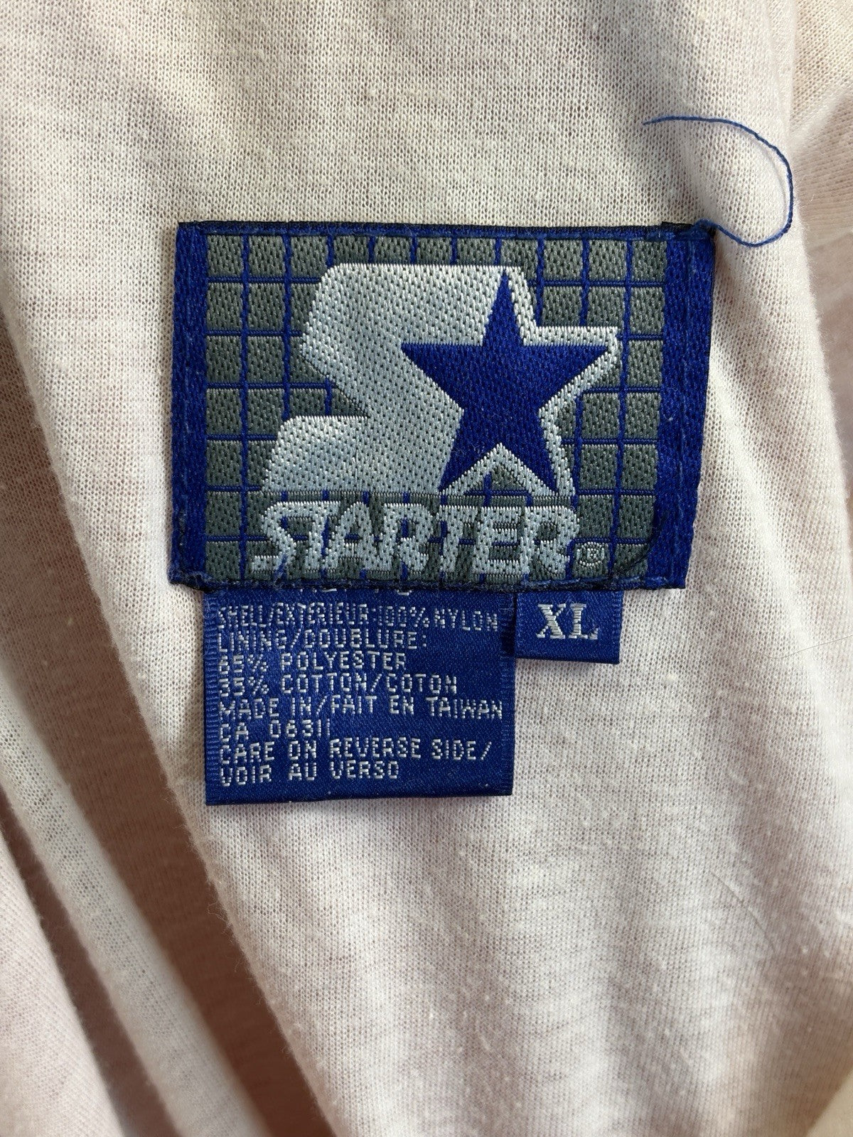 VTG 90s Starter San Francisco 49ers Red Track Pants mens XL Baggy Ankle Zip