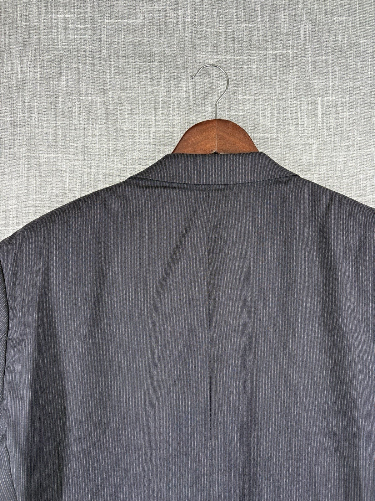 Ralph Lauren Suit Jacket Mens 46 Gray Luxury Formal Blazer Moores