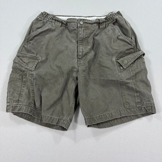 Sorel Cargo Shorts mens Size 34 Olive Green Relaxed Fit Cotton Casual Outdoor