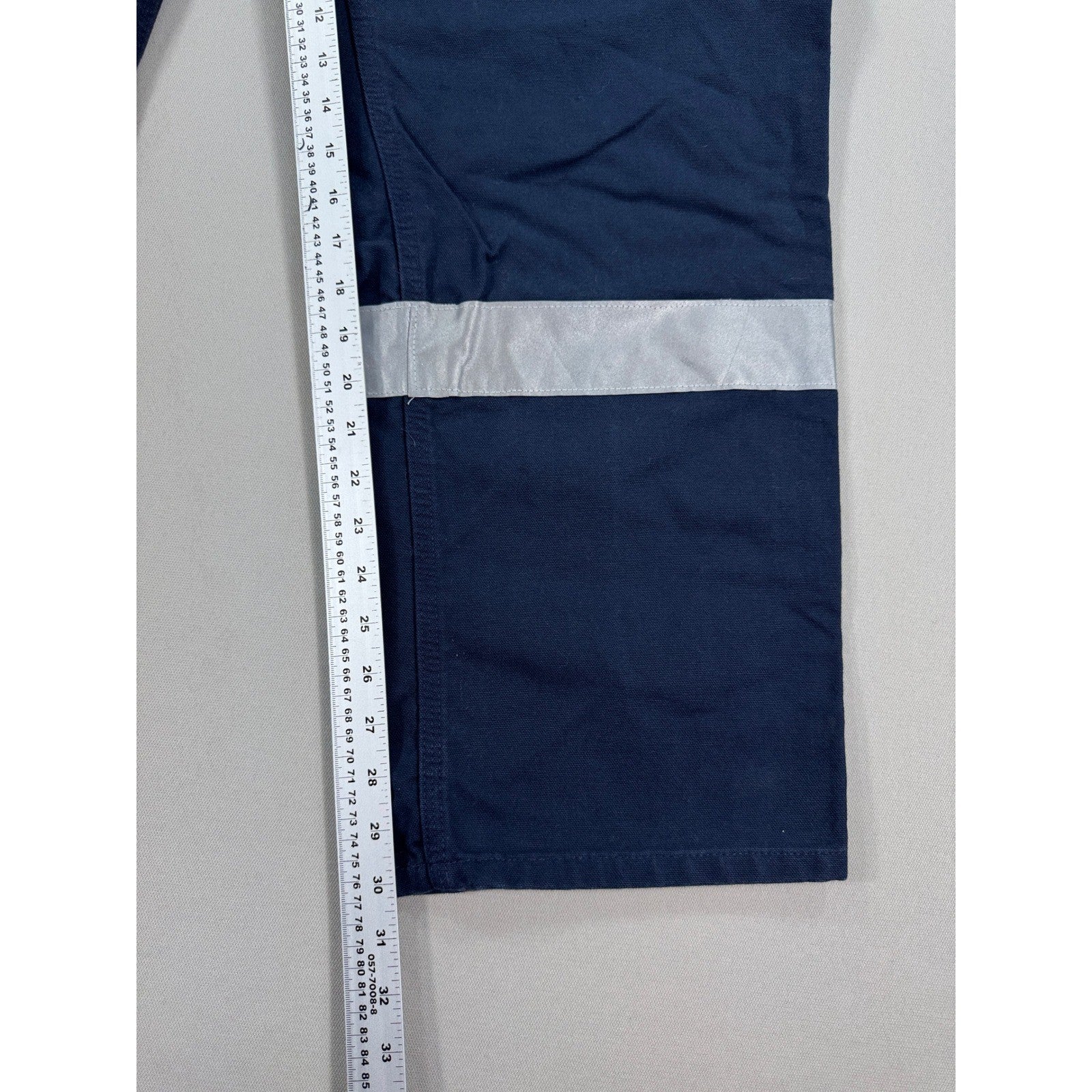 2x Carhartt B11 Original Dungaree Fit Work Pants 40x30 Reflective Stripe lot