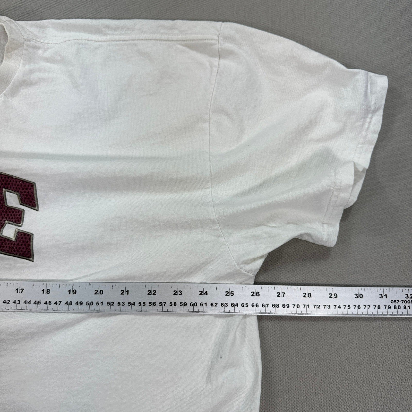 Vintage Nike Essentials T-Shirt mens 2XL White Spell Out Center Swoosh Canada