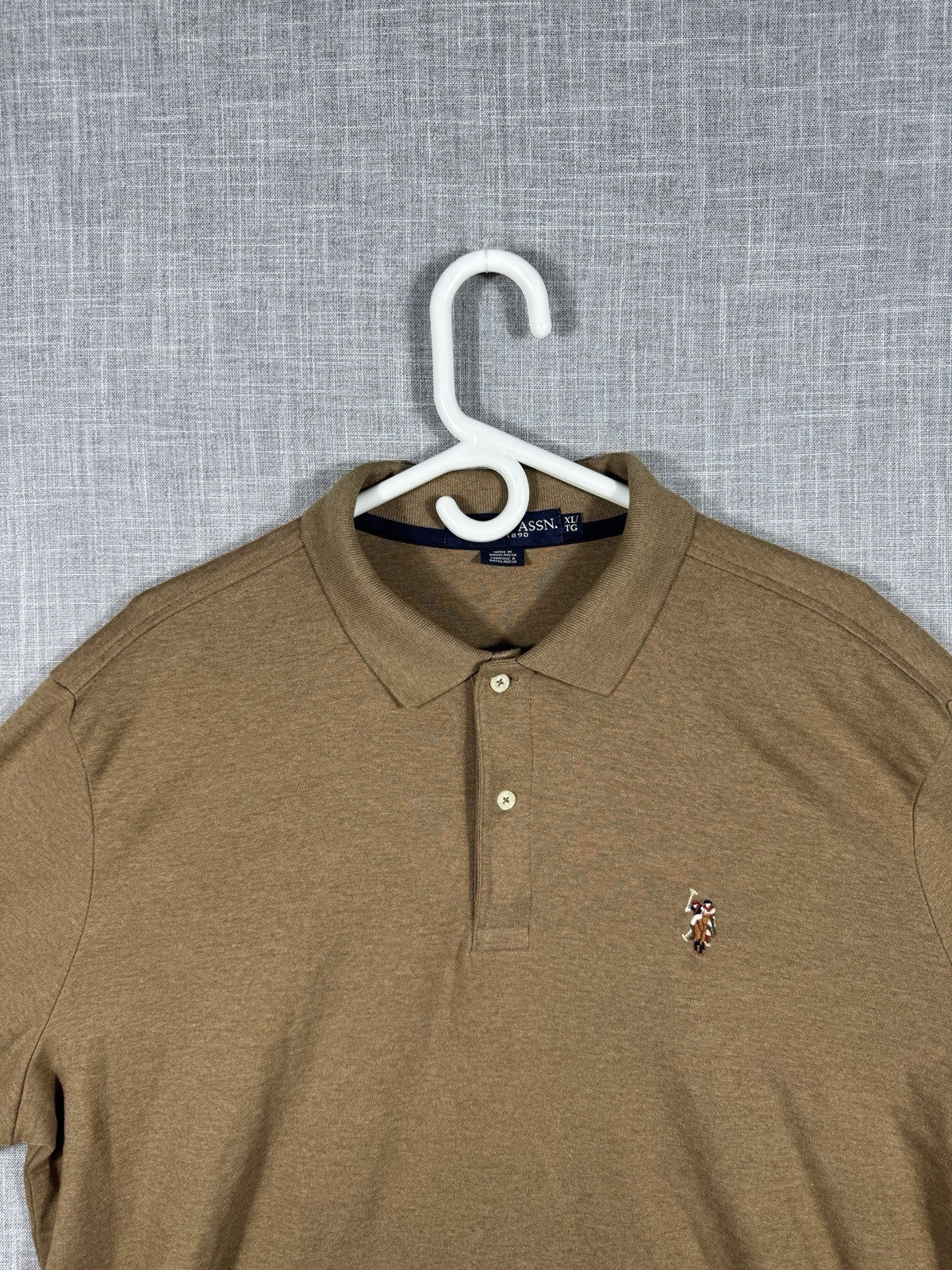 Polo Ralph Lauren Polo Shirt Pima Soft Touch Mens XL  Flesh Pony Long Sleeve