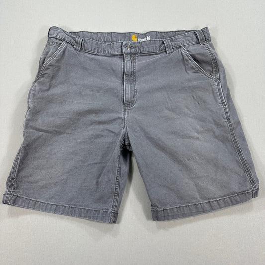 Carhartt 102514-039 Carpenter Shorts Relaced Fit mens Size 42 Gray Workwear