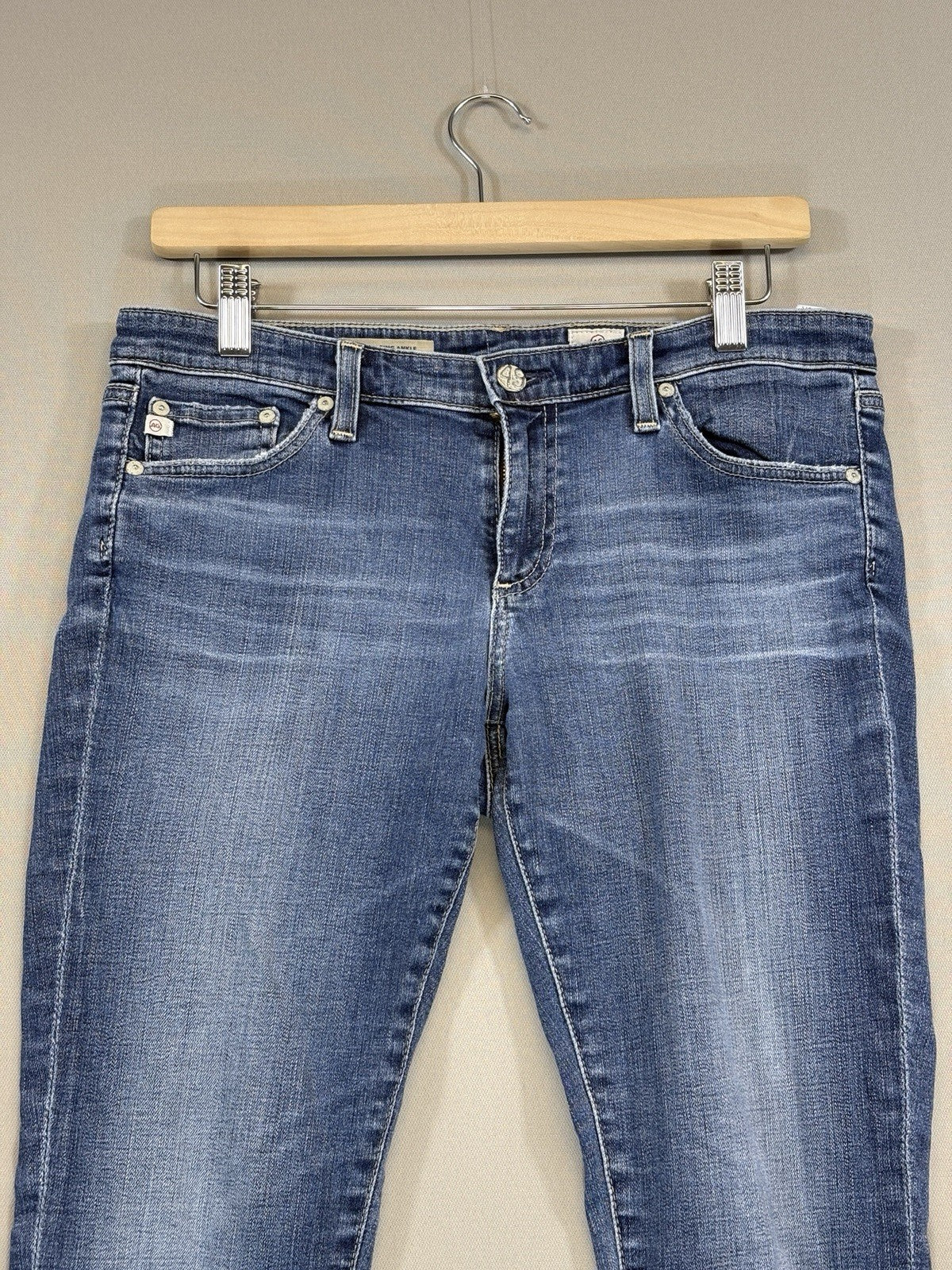 AG Adriano Goldschmied Jeans mens Size 30R Legging Ankle Skinny Blue Denim