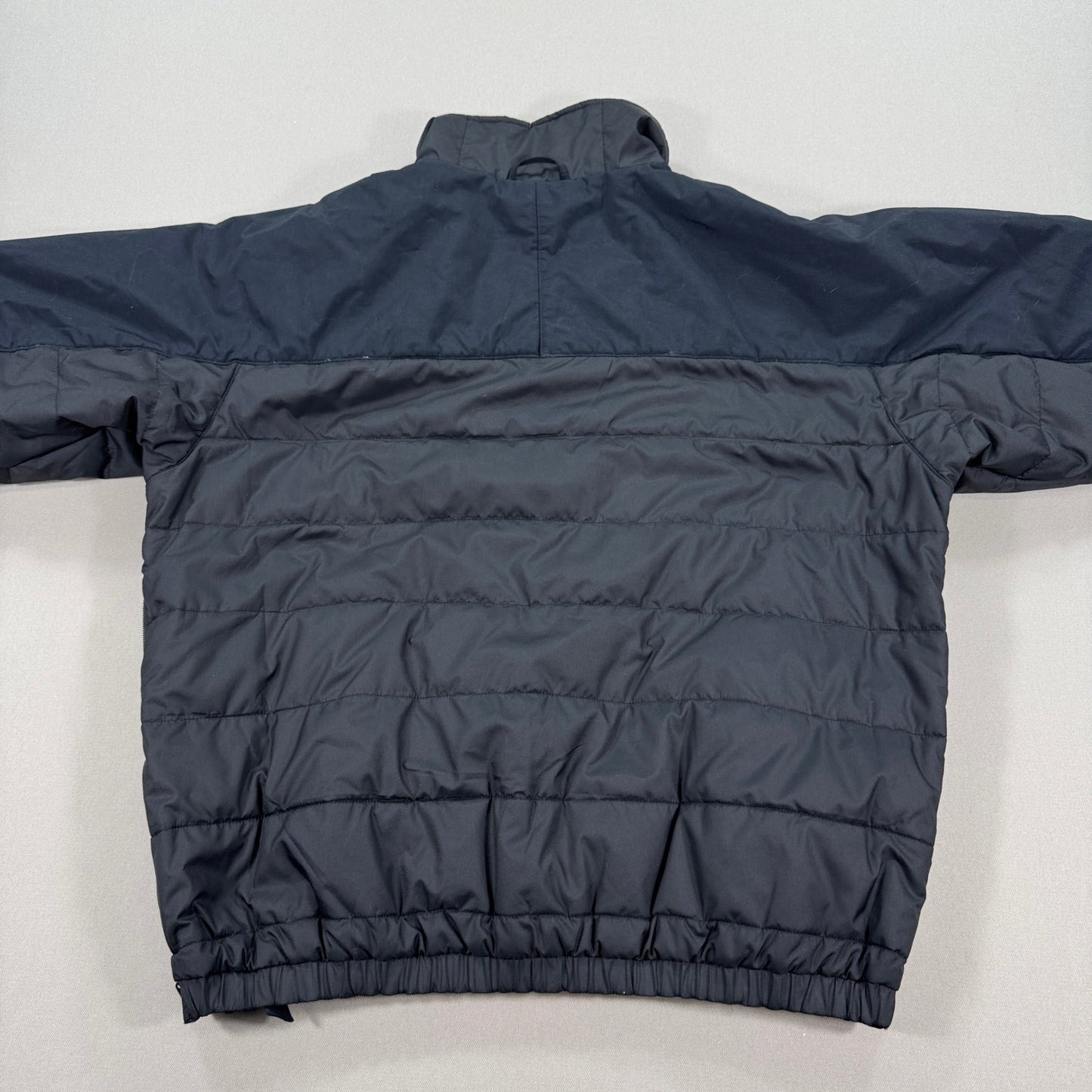 The North Face Ski Jacket Double Layer Coat mens Large Black Side Ventilation