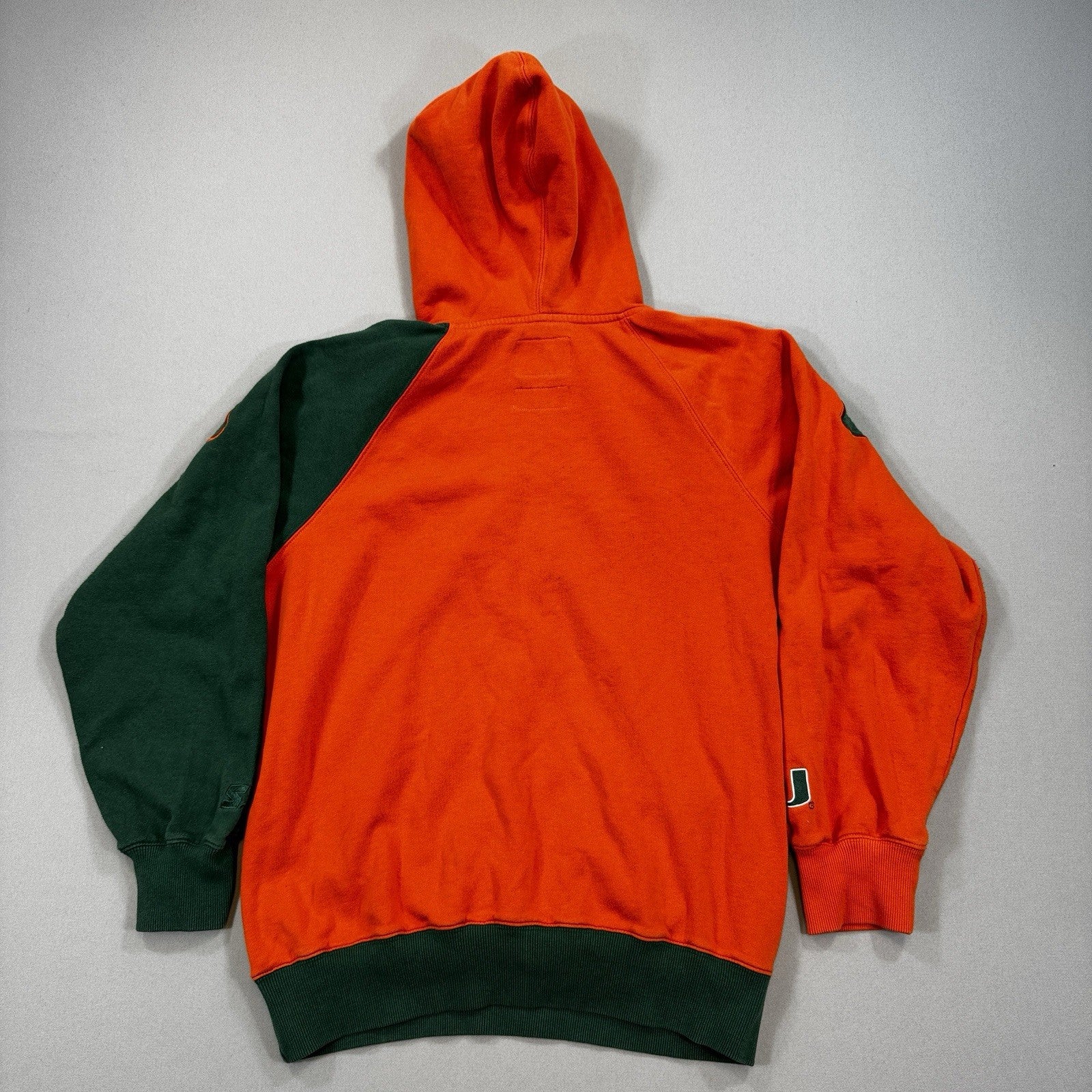 Miami Hurricanes Starter Sebastian The Ibis Sweatshirt Embroidered - Men’s Large