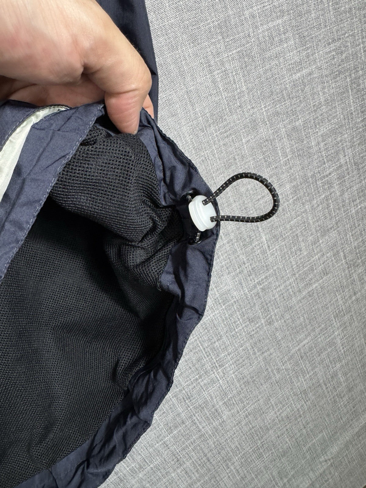 Vintage Reebok Windbreaker Jacket Pullover Oversized Blue Mens XL