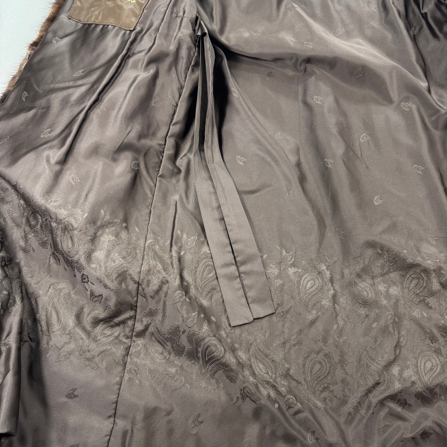 Beautiful Nadel Hamilton Furs Full Length Mink Fur Coat Womens Lined