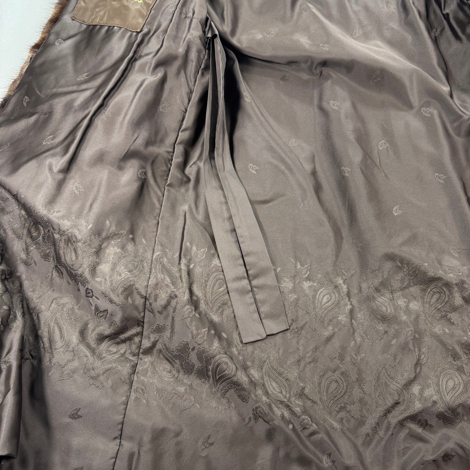 Beautiful Nadel Hamilton Furs Full Length Mink Fur Coat Womens Lined