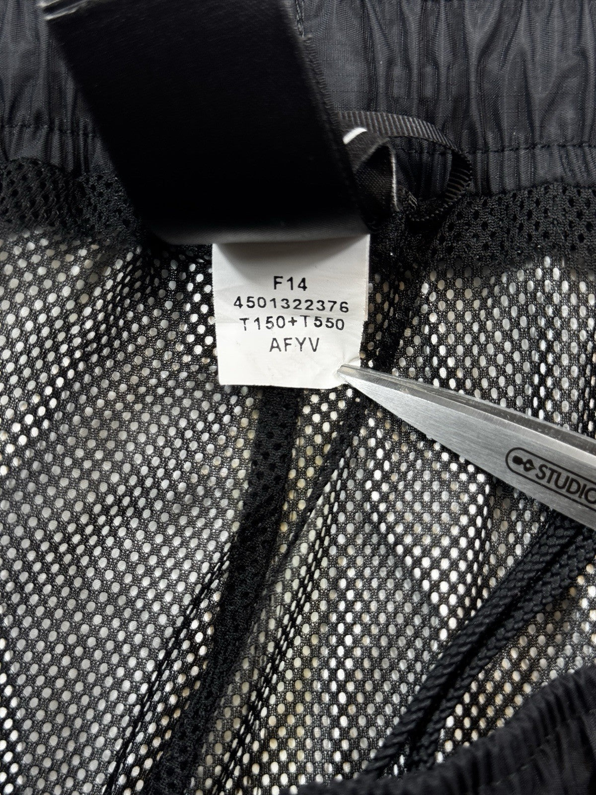 The North Face NSE Wind Track Pants Womens XL Black Trousers Loose Fit Windproof