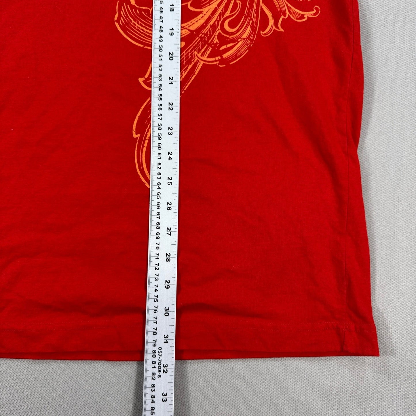 VTG 90s Raw Blue Charlemagne Graphic T-Shirt mens 3XL Red Winged Fleur De Lis