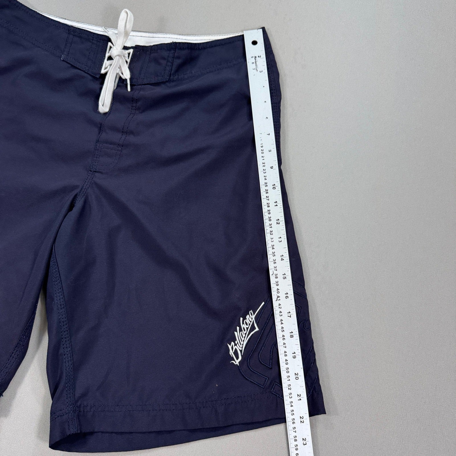 Billabong Board Shorts Platinum mens Size 36 Navy Blue Swim Trunks Beach Surf