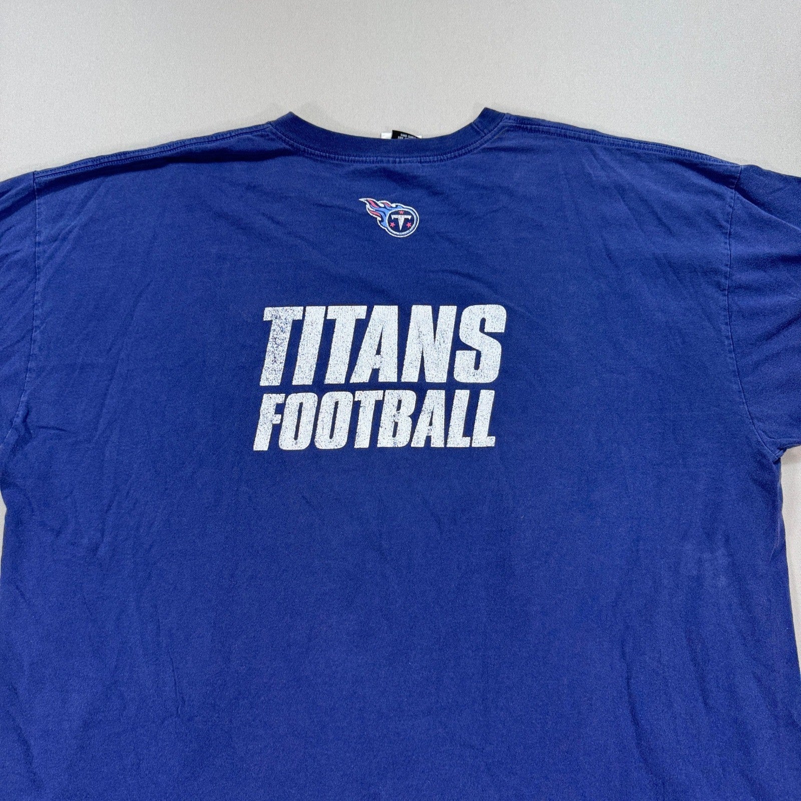 Vintage Tennessee Titans Football Nike Shirt mens 2XL Blue Made in USA