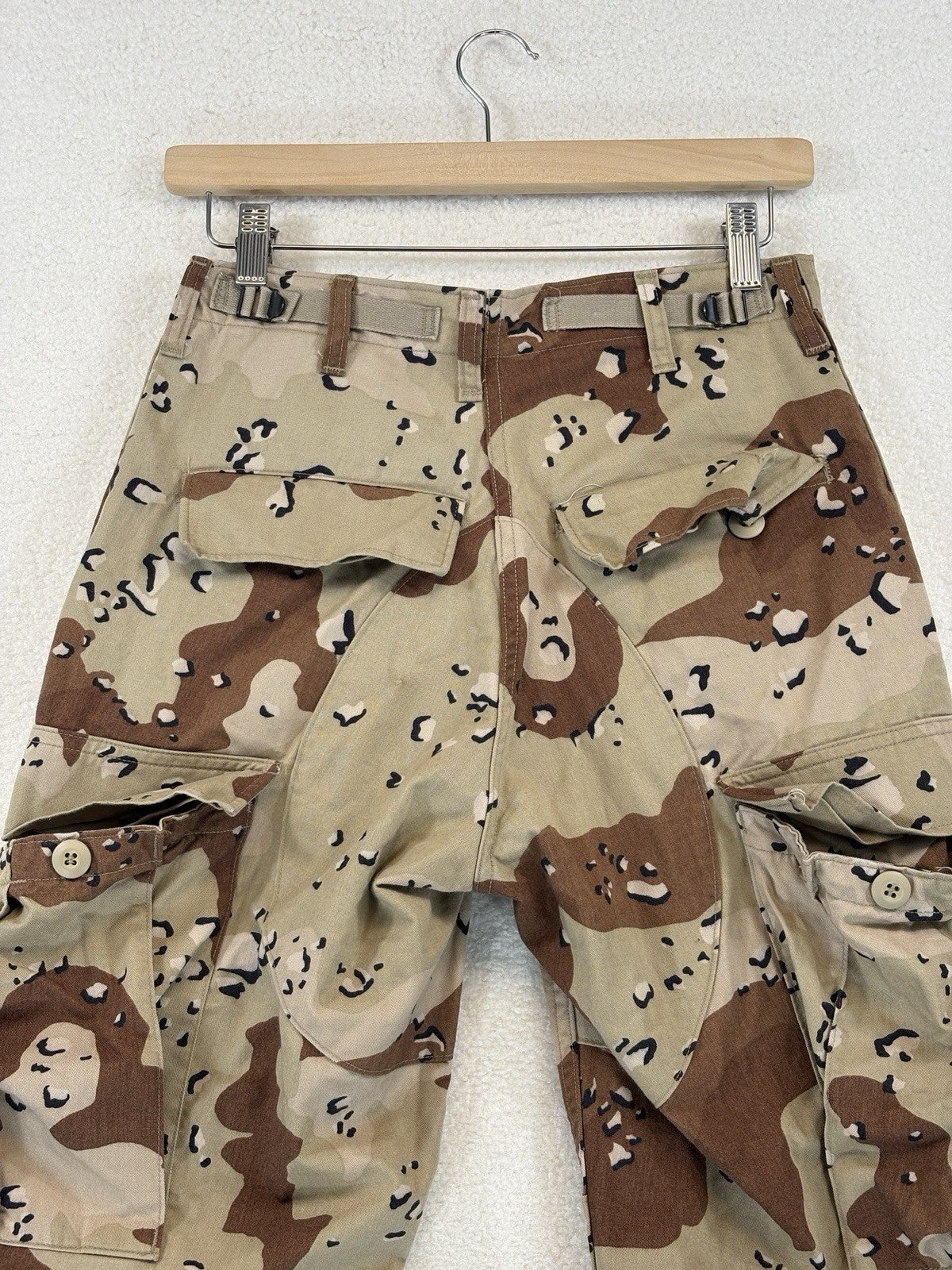 USA Desert Storm Camo Cargo Pants Mens XS Regular Military Pants