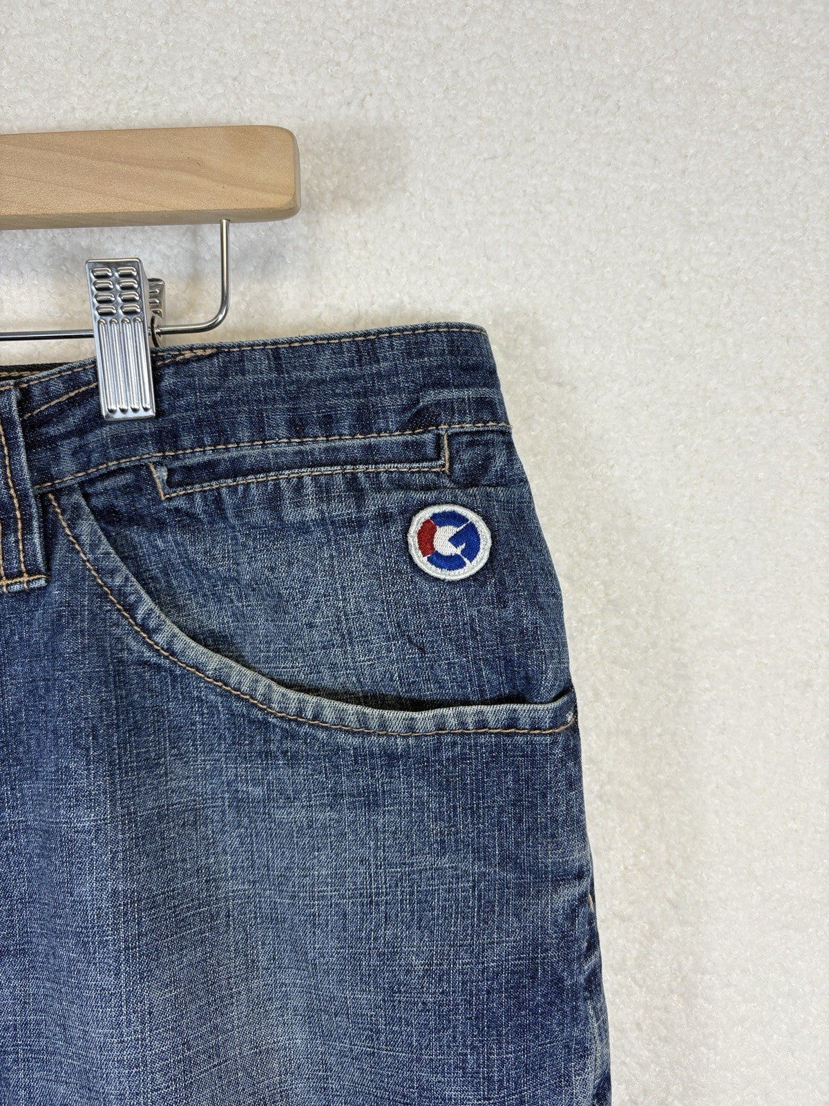 Vintage G-Unit Heavyweight Baggy Blue Denim Jeans Medium Wash Mens Size 40