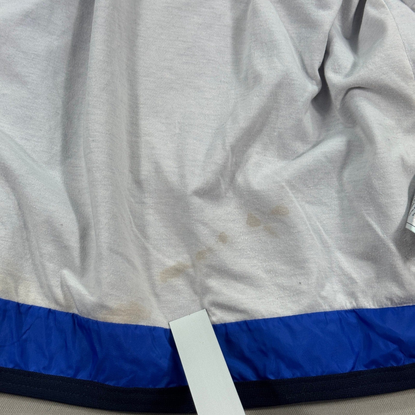 VTG 90s Nike Windbreaker Jacket Mens XL Royal Blue Full Zip Spell Out Swoosh