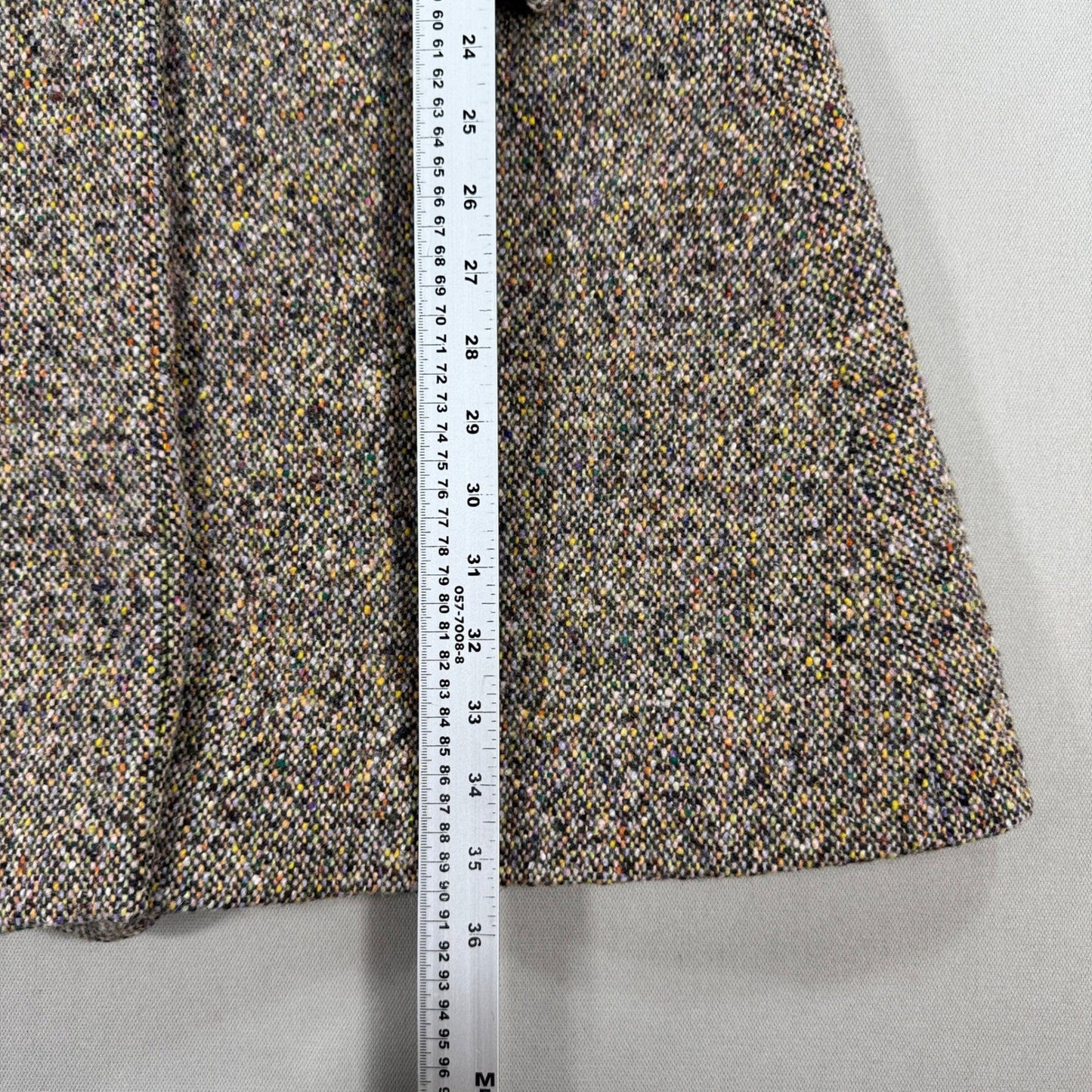 Roberto Cavalli Virgin Wool Long Coat Womens Sz 40 Lined Snap Buttons Authentic