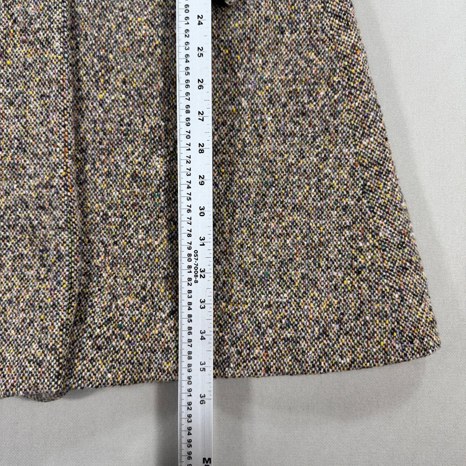 Roberto Cavalli Virgin Wool Long Coat Womens Sz 40 Lined Snap Buttons Authentic