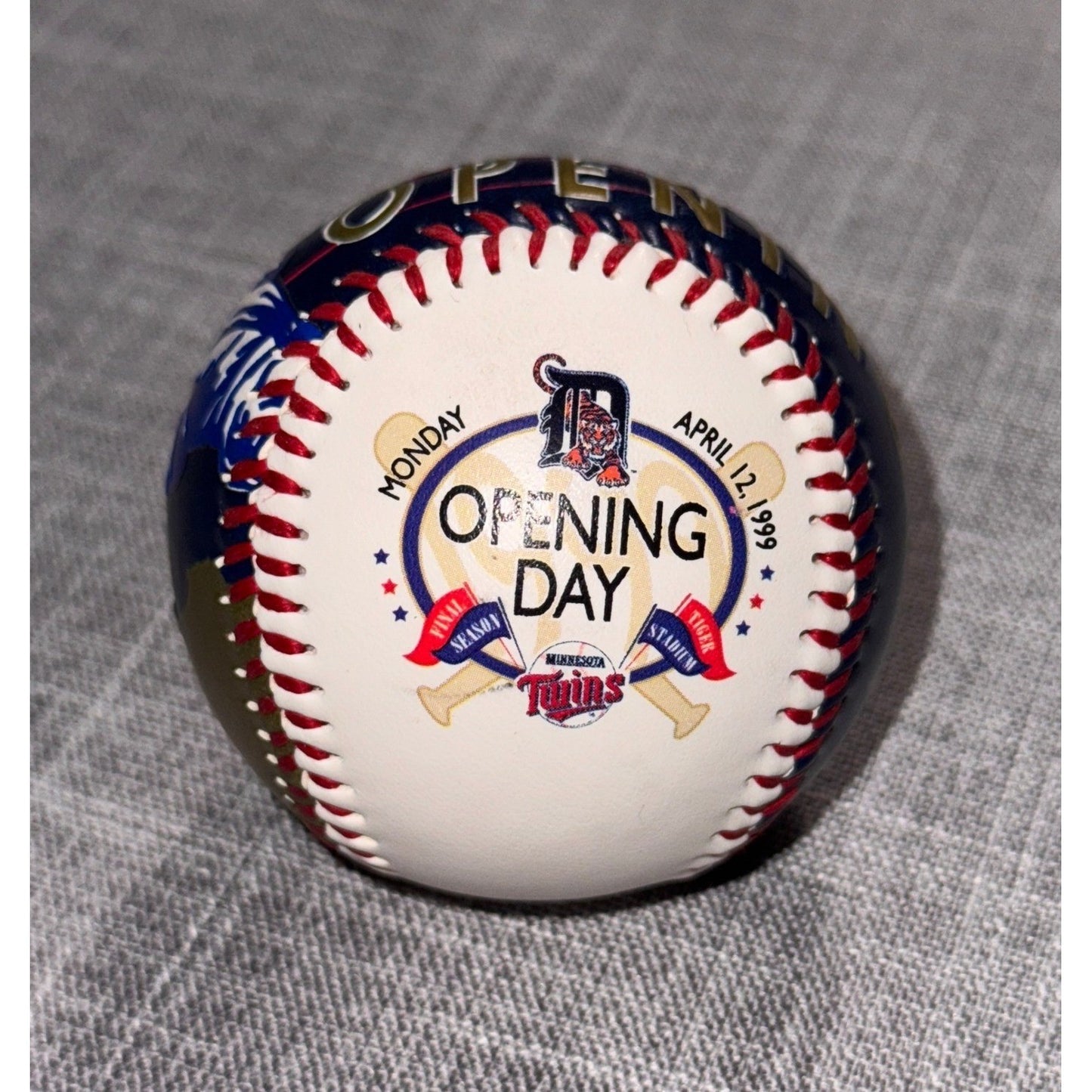 Detroit Tigers 1999 Opening Day Baseball Minnesota Twins Vs Detroit MLB Fotoball
